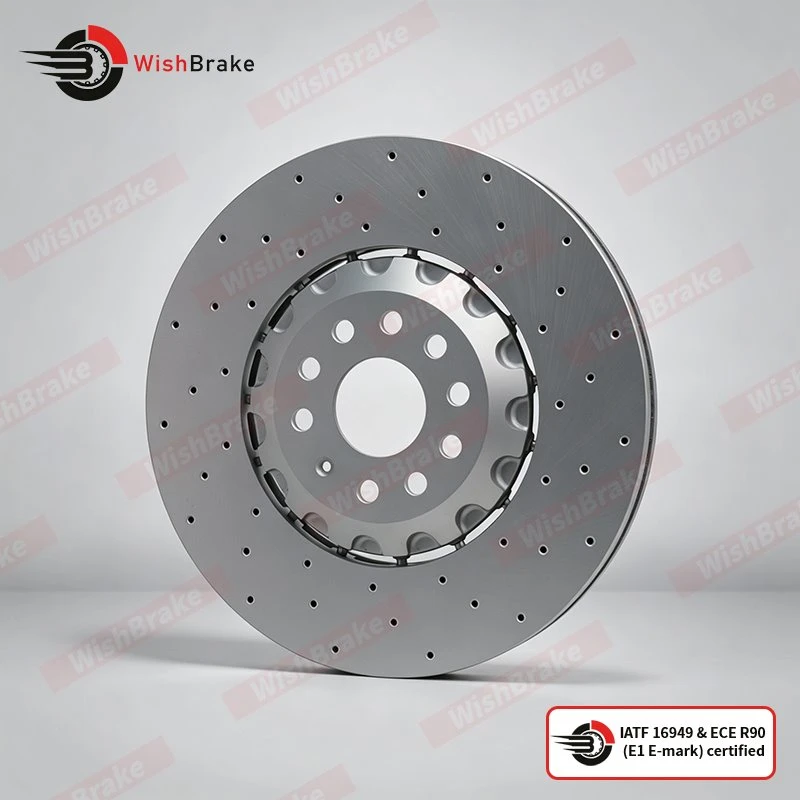 Automotive Drilled Brake Rotors