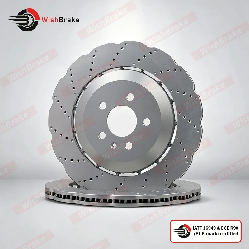 Performance Scalloped Rotors factory