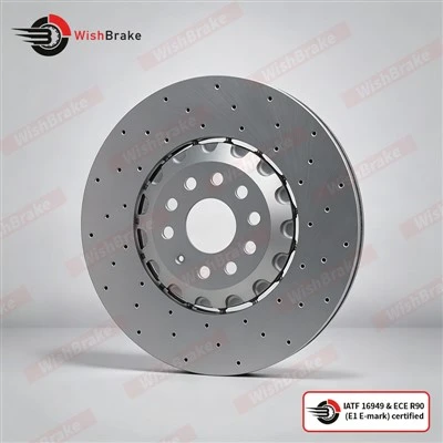 Automotive Drilled Brake Rotors